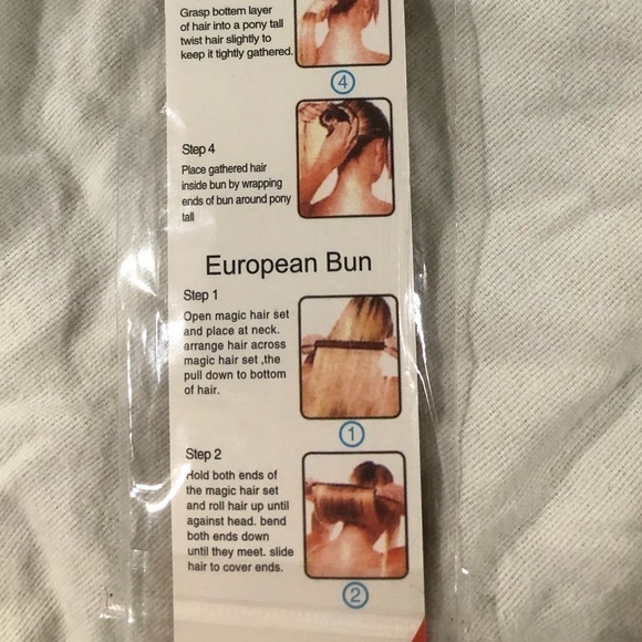 5/$10 European Bun-Maker Dark Brown Color Brand New in package - Picture 10 of 10